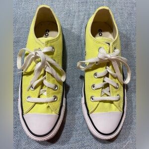 Converse Sneakers Men’s 4 Women’s 5 All Star Canvas Low Top Oxford Yellow